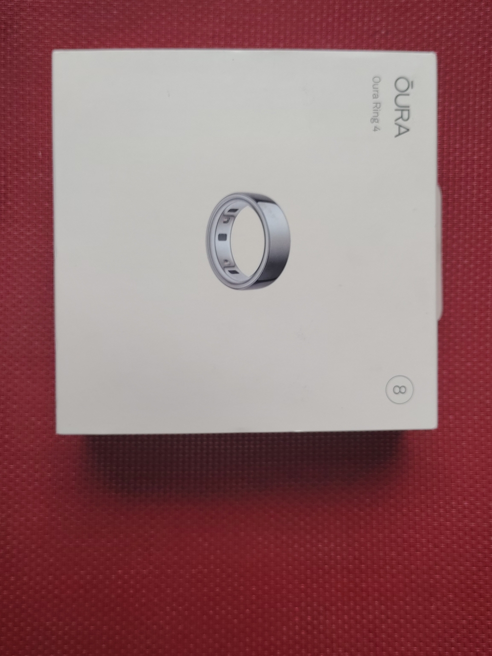 Oura Ring 4 Smart Ring (Silver)